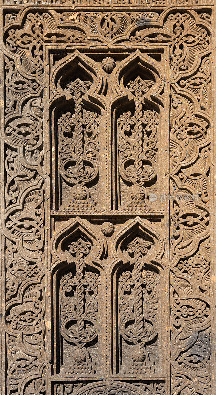 Khachkar, Geghard Monastery，亚美尼亚